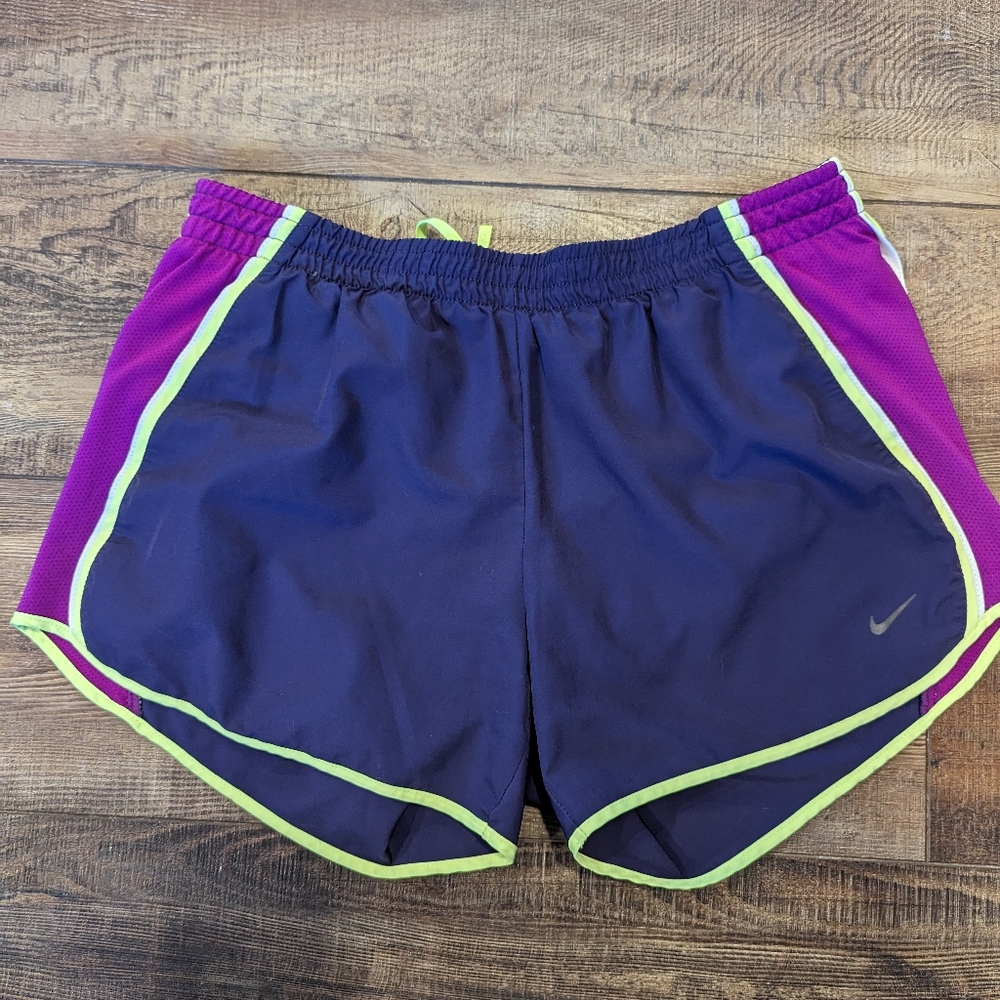 Nike Dri-Fit size medium purple athletic shorts